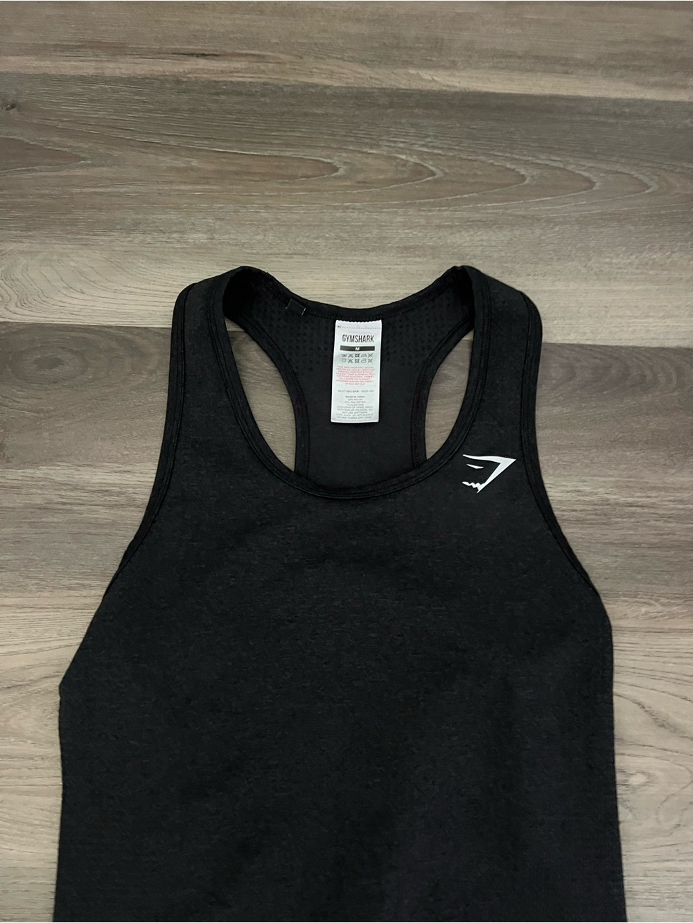Gymshark Black Vital seamless Racerback Training Tank Top